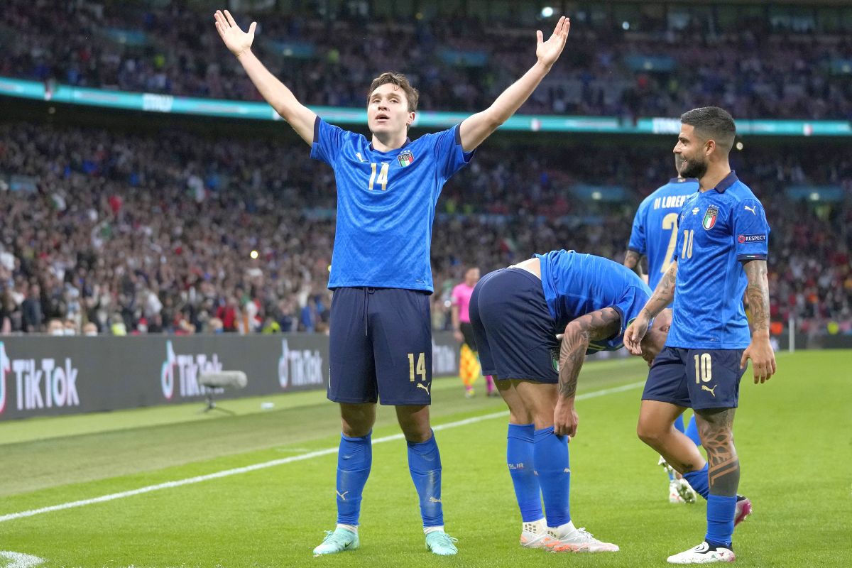 Federico Chiesa se laudă după golul cu Spania: „Un gol marcat ca tata"