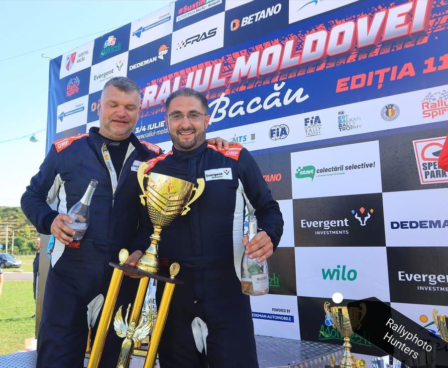 Wilo susține excelența: Echipajul Răspopa-Diacu a câștigat trofeul celei de-a XI-a ediții a Raliului Moldovei Bacău