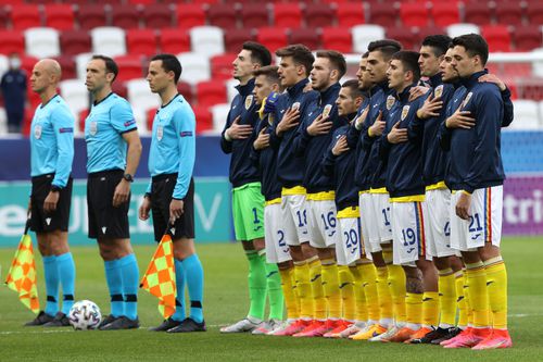 România U21 la meciul cu Germania de la Euro2021
Foto:GettyImages