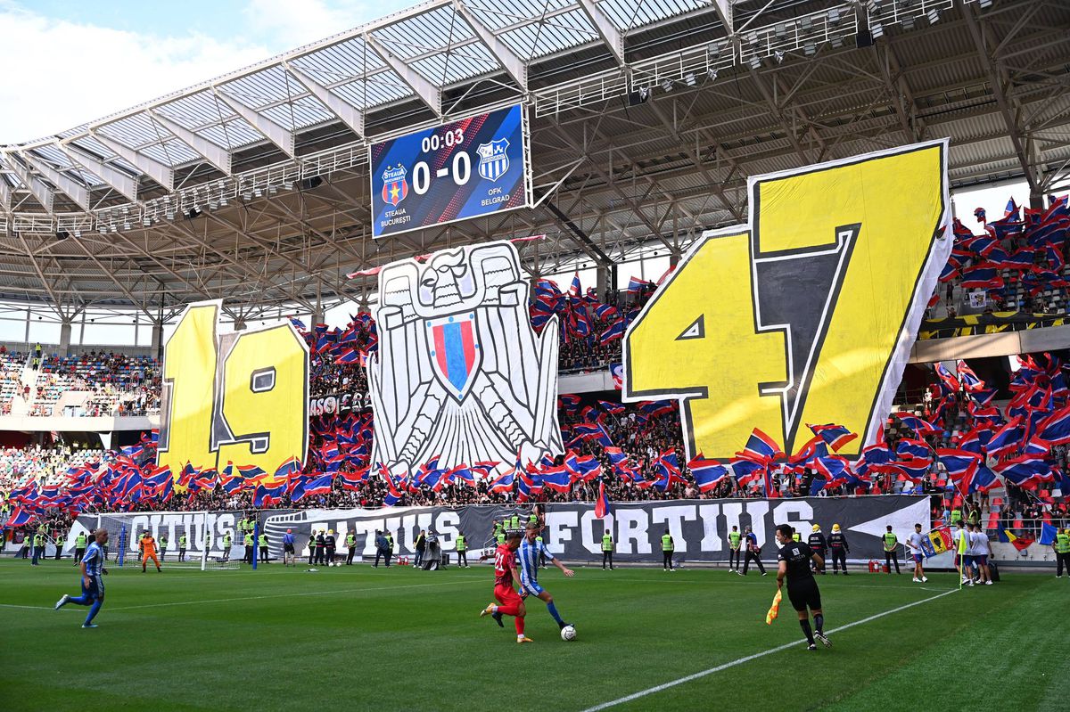 Steaua a retras numărul 7 » „Fiara”, în lacrimi! Lăcătuș, „sabotat” în timpul discursului