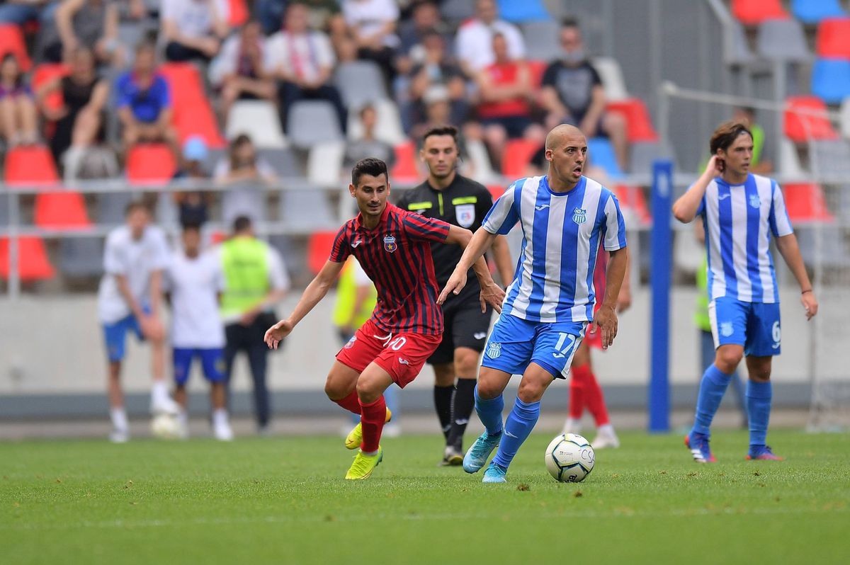 CSA Steaua - OFK Belgrad 6-0 » Spectacol făcut de roș-albaștri în meciul de inaugurare a noului stadion din Ghencea