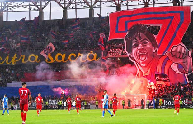 CSA Steaua - OFK Belgrad 6-0 » Spectacol făcut de roș-albaștri în meciul de inaugurare a noului stadion din Ghencea