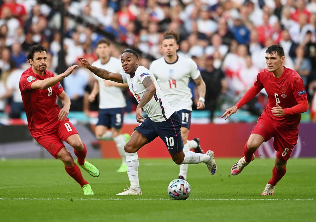 Anglia - Danemarca, semifinală Euro 2020
