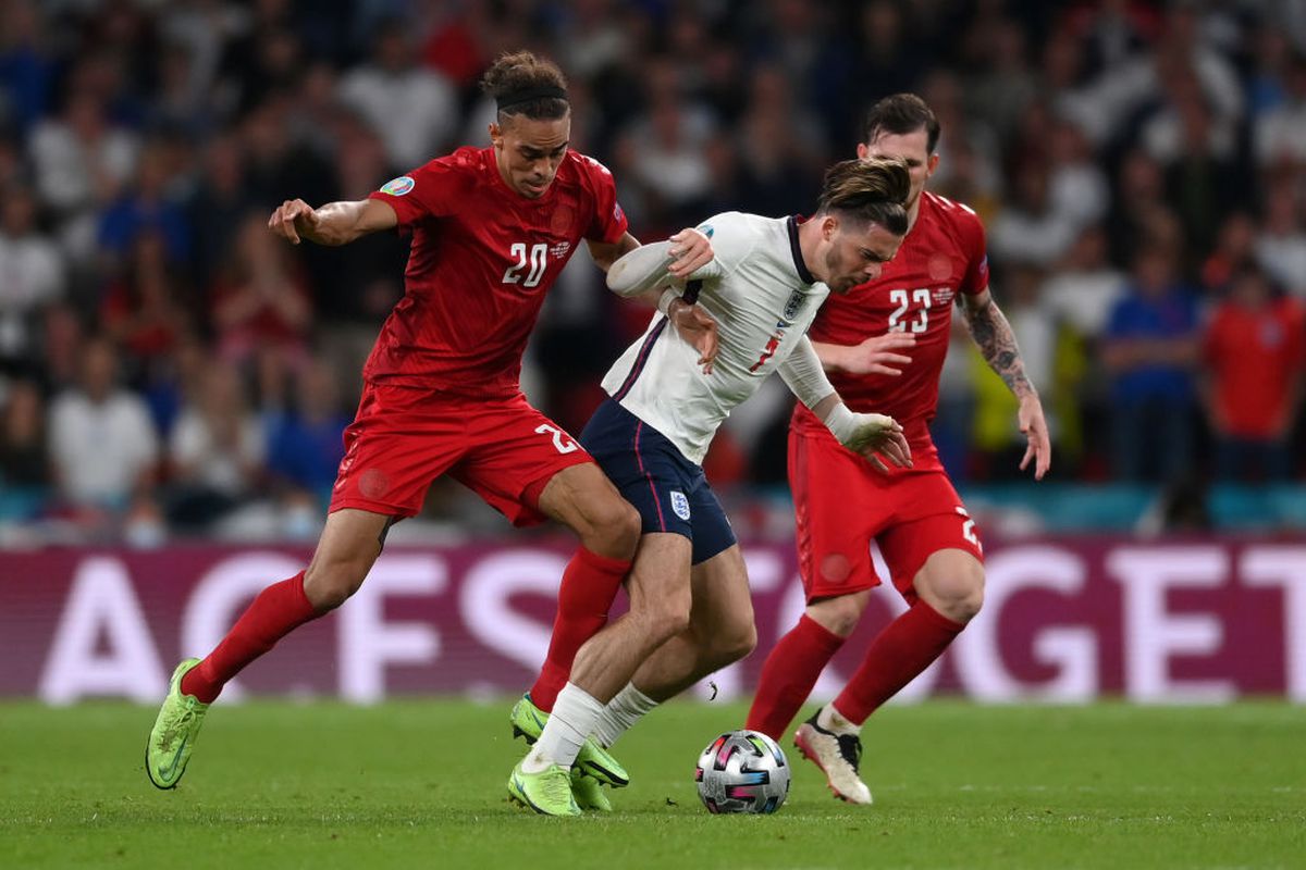 Anglia - Danemarca, semifinală Euro 2020