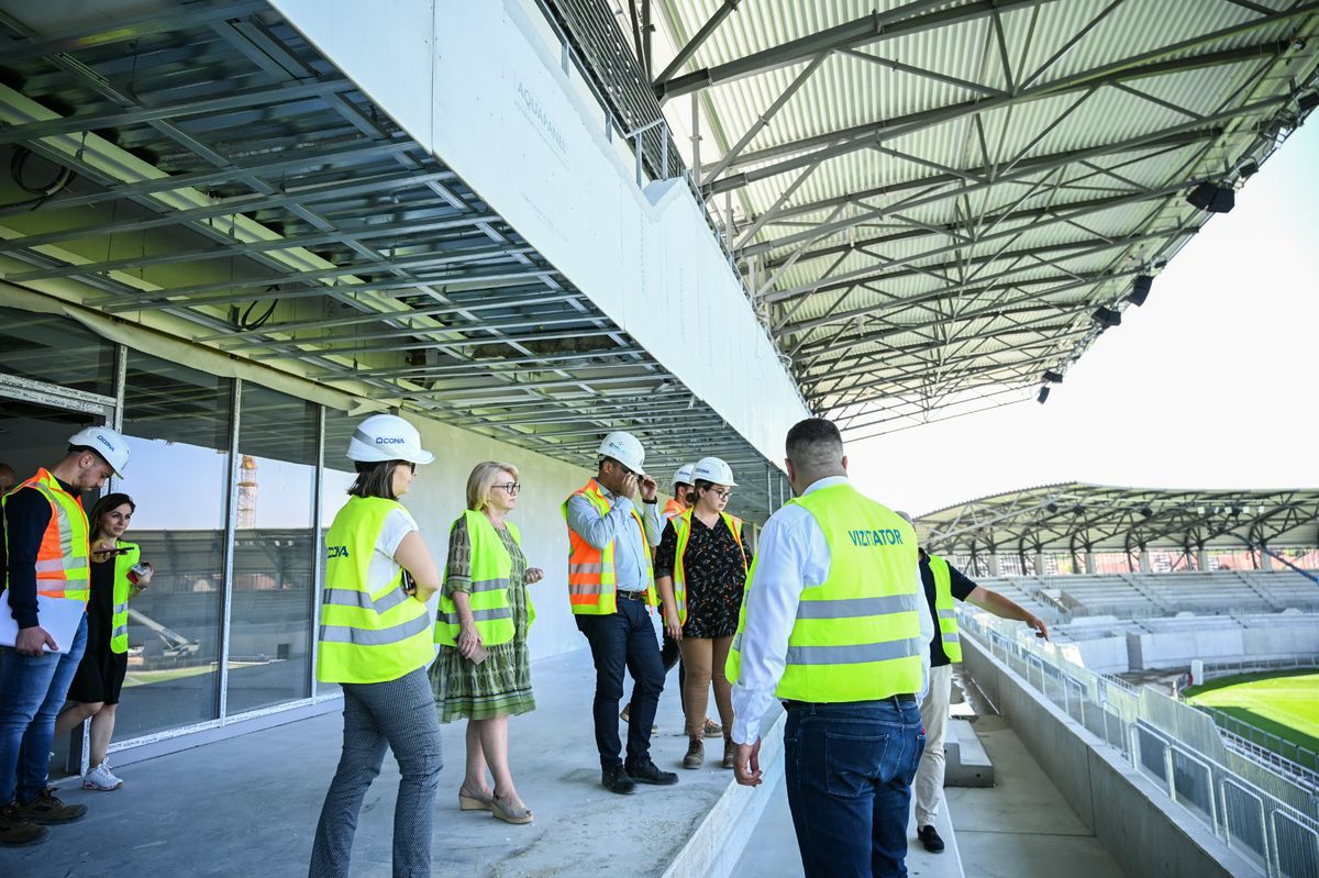 Cum arată lucrările la stadionul lui Hermannstadt - martie 2022