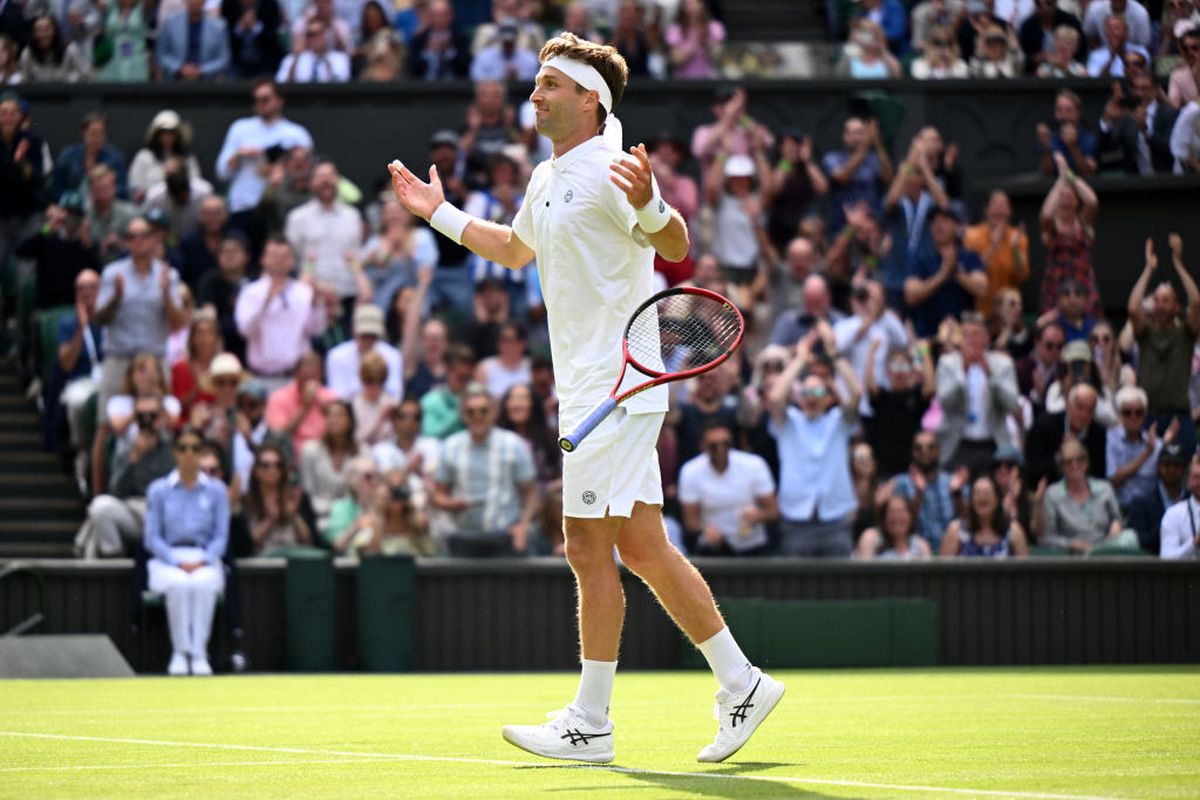 Liam Broady, victorie în fața lui Casper Ruud / FOTO: GettyImages