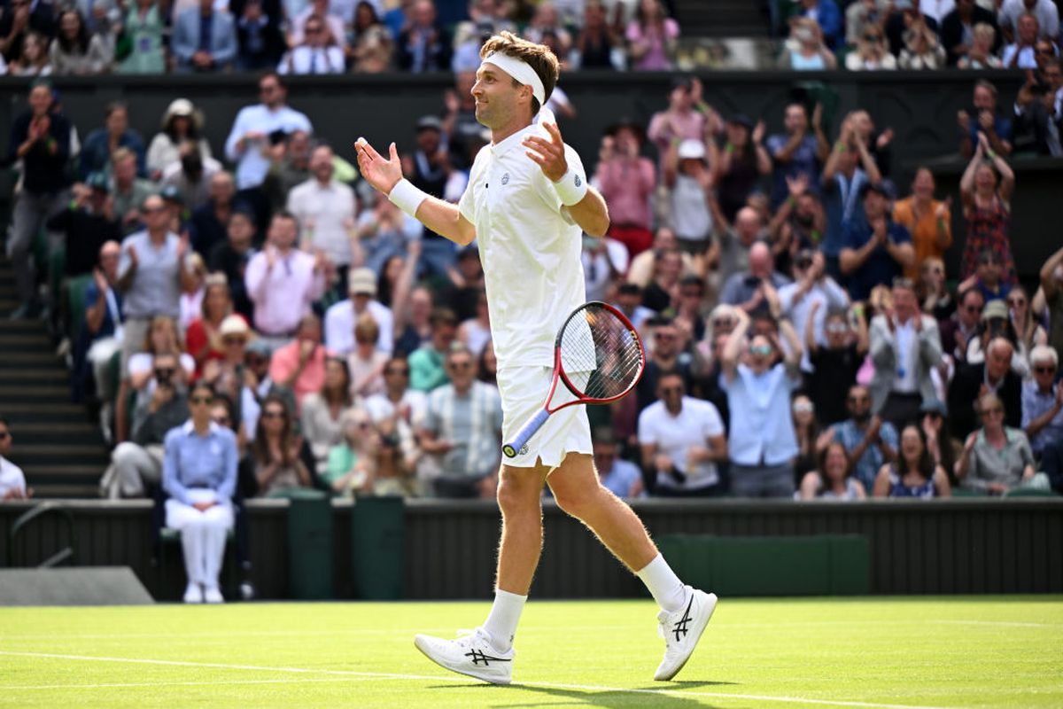 Liam Broady, victorie în fața lui Casper Ruud / FOTO: GettyImages