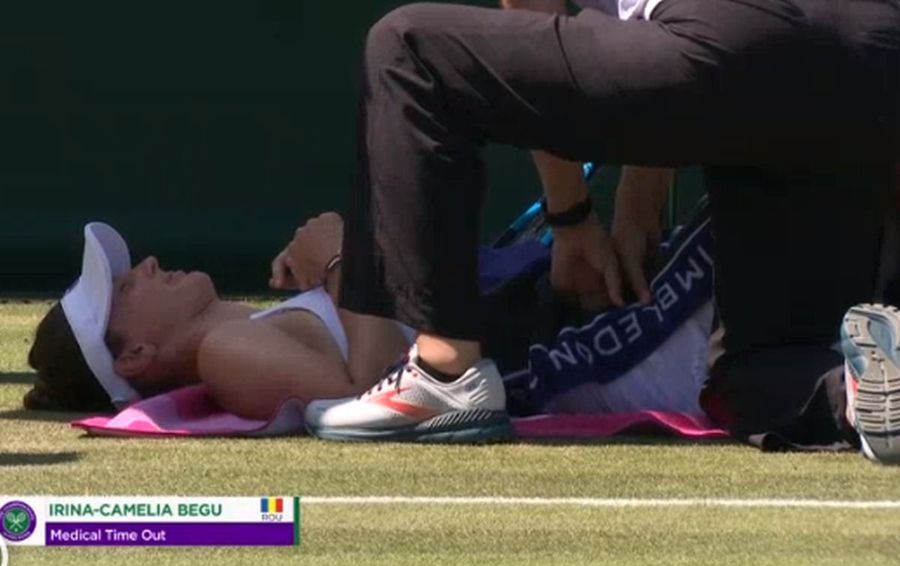 Irina Begu, eliminată în turul secund de la Wimbledon » Accidentată, n-a avut nicio șansă în fața rusoaicei Blinkova