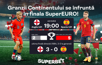 SuperCote pentru un trofeu istoric la SuperEURO Under 21!
