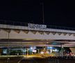 Peluza Sud continuă protestele! Ultrașii au mers în fața Palatului Parlamentului cu un banner dur + mobilizare și în provincie