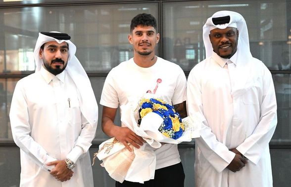 Florinel Coman a ajuns la Doha » Primele imagini de la noul club
