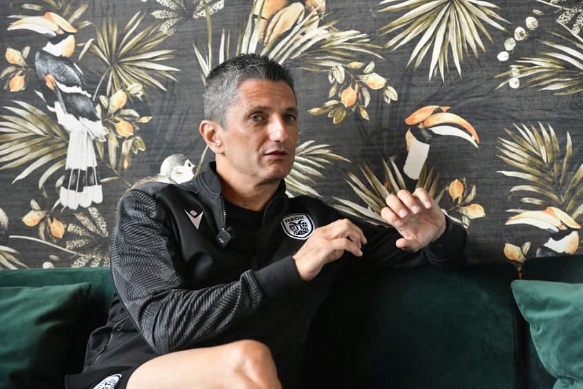 Răzvan Lucescu, interviu pentru Gazeta Sporturilor. PAOK se află în cantonament în localitatea Horst, din Olanda. FOTO: Cristi Preda (GSP.RO)