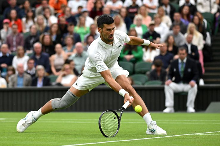 Novak Djokovic - victorie în turul 3 la Wimbledon 2024 Foto: Guliver/GettyImages