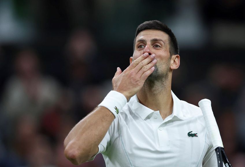 Novak Djokovic - victorie în turul 3 la Wimbledon 2024 Foto: Imago