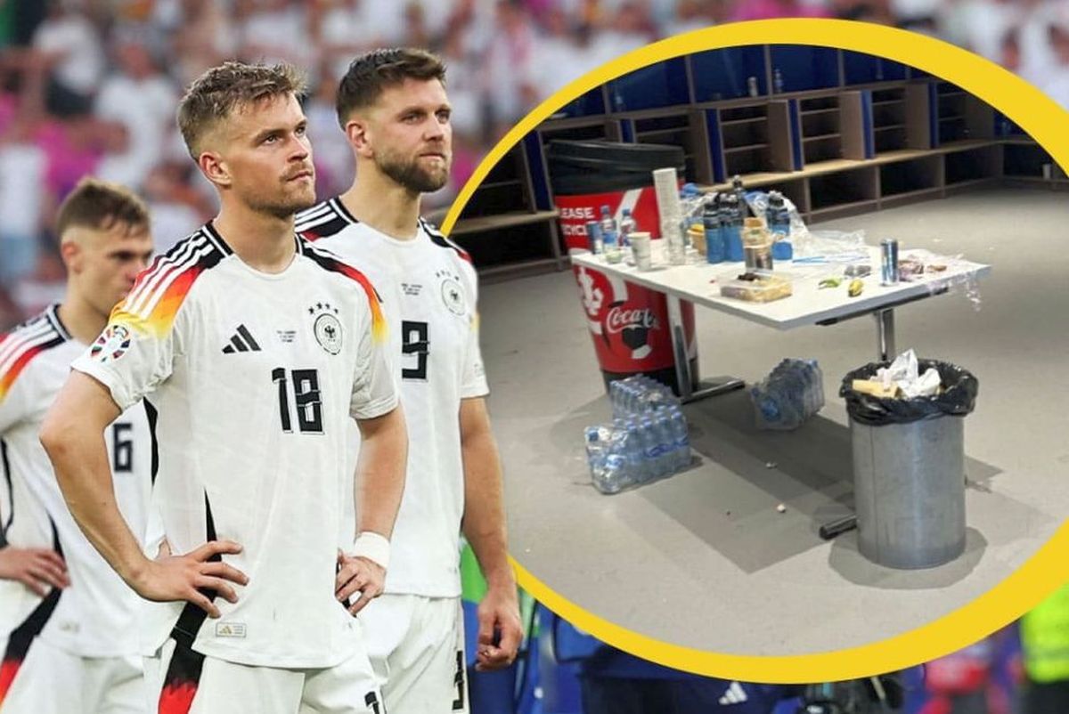 I-am „bătut” pe nemți! Cum arăta vestiarul Germaniei, în comparație cu cel lăsat de România după eliminare