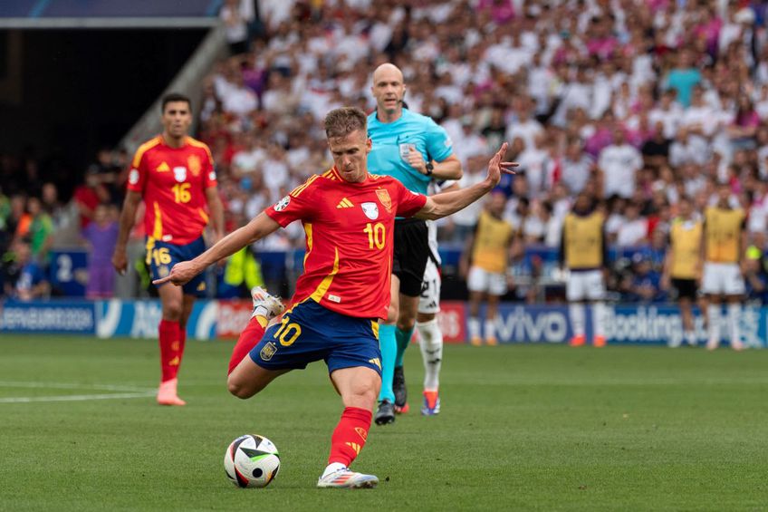 Dani Olmo, în meciul Spania - Germania de la Euro 2024 / Foto: Imago Images