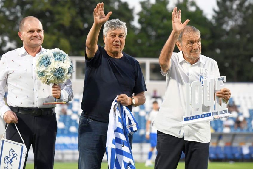 Mircea Lucescu, ovaționat  la prezentarea lui Poli Iași