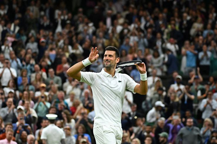 Novak Djokovic - victorie în turul 3 la Wimbledon 2024 Foto: Imago