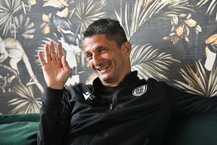 Răzvan Lucescu, interviu pentru Gazeta Sporturilor. PAOK se află în cantonament în localitatea Horst, din Olanda. FOTO: Cristi Preda (GSP.RO)