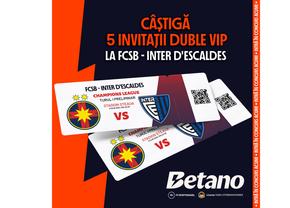 Regulament concurs "Betano și GSP te trimit la meciul FCSB - Inter Club d'Escaldes"