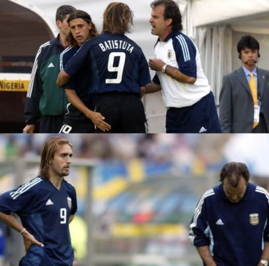 Gabriel Batistuta, Hernan Crespo și Marcelo Bielsa, la meciul cu Suedia de la CM 2002 (1-1) „E leu, ăsta te devorează!” » Câți îl mai știți pe atacantul FABULOS care a marcat împotriva României, descoperit de nicăieri de „nebunul” Marcelo Bielsa? „NU-l lăsați să scape, e o binecuvântare!”