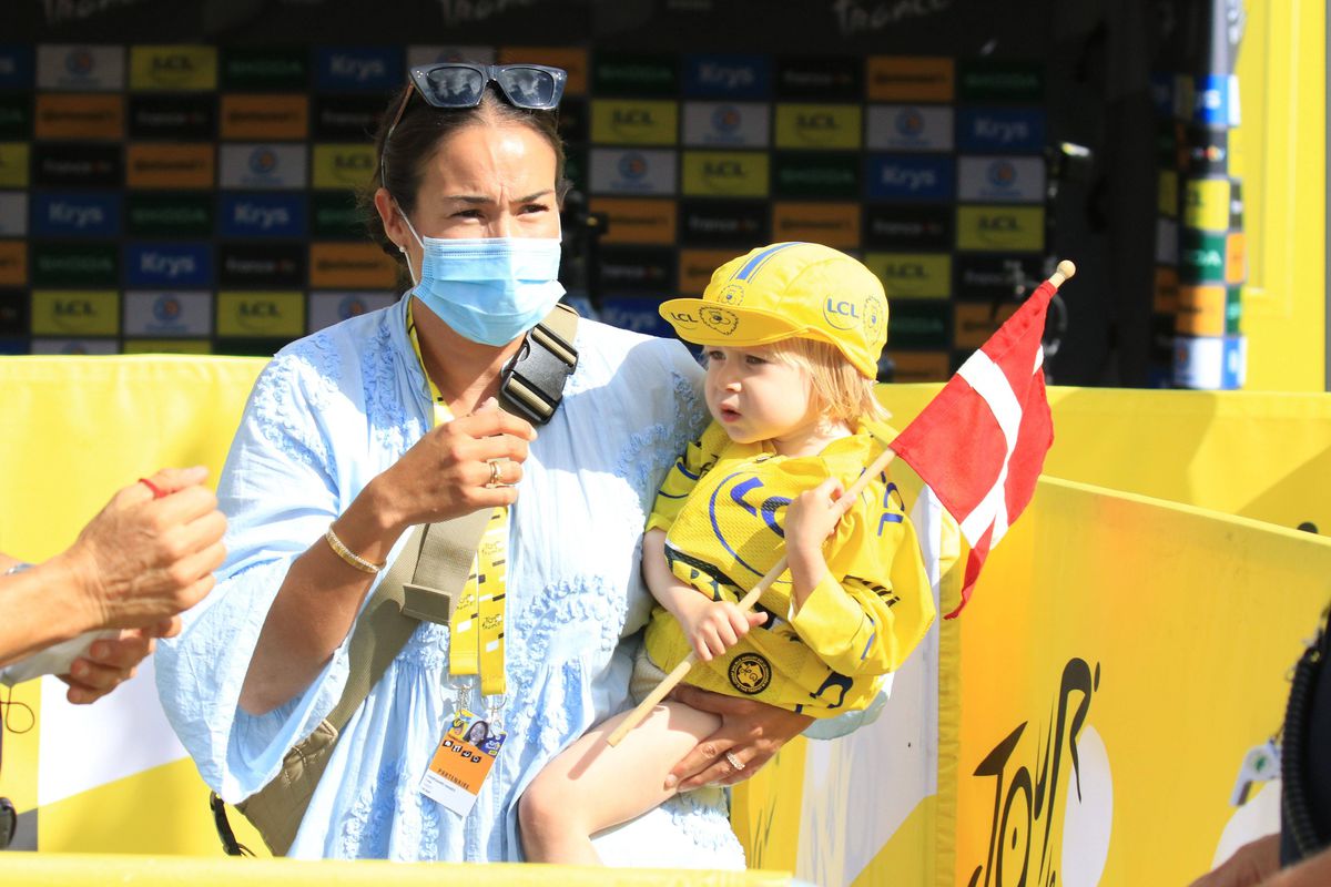 Jonas Vingegaard și soția lui