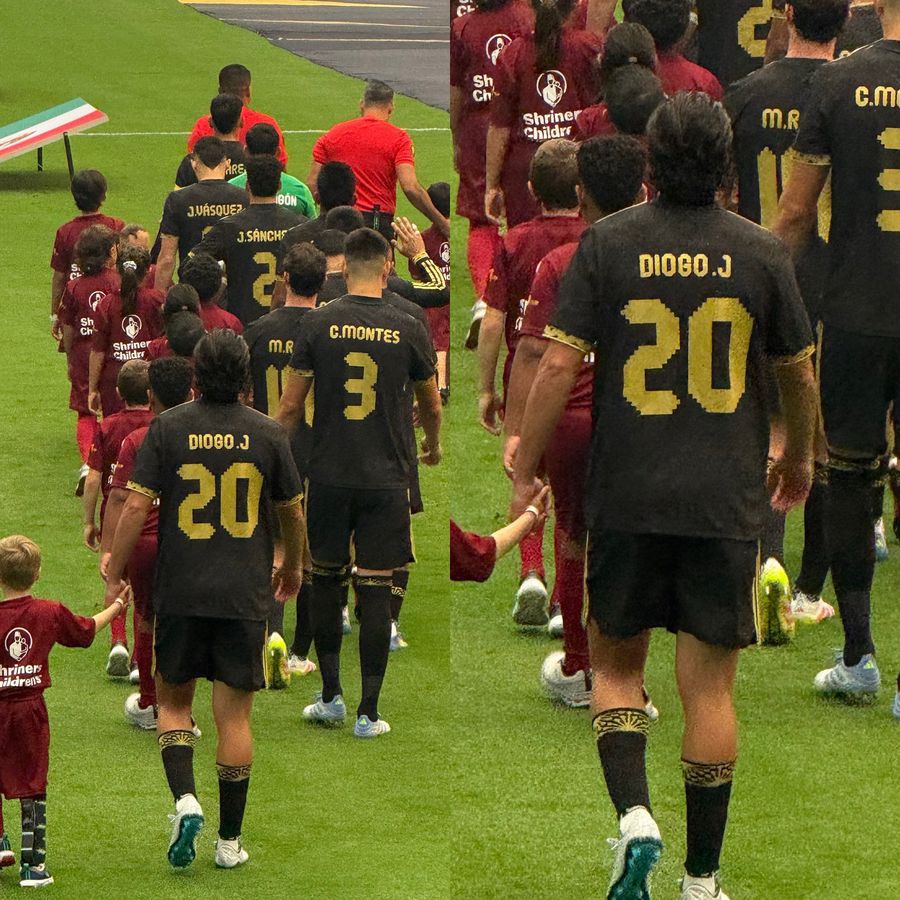 Momente emoționante în finala Gold Cup » A intrat cu tricoul lui Diogo Jota și a dedicat golul regretatului fotbalist portughez