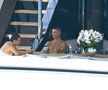 Cristiano Ronaldo, surprins pe yacht în Mallorca, chiar în ziua înmormântării lui Diogo Jota. FOTO: Dailymail
