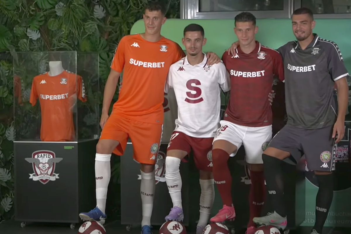 Foto-ironia lui Daniel Niculae! A reacționat cu un singur cuvânt după ce Rapid și-a prezentat echipamentele