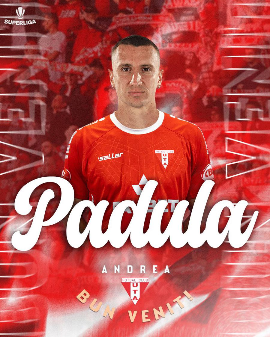 Andrea Padula a fost prezentat oficial la UTA Arad