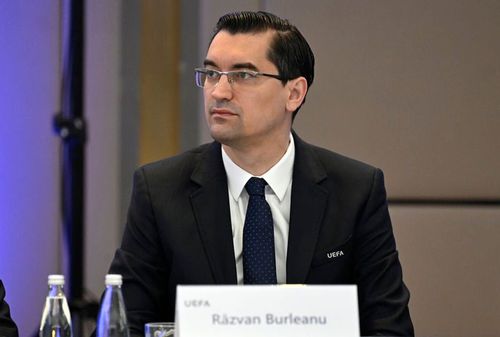Răzvan Burleanu, președintele FRF