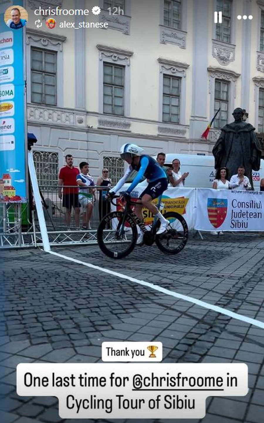 Americanul Matthew Riccitello a câștigat Turul Sibiului 2025. Chris Froome spune adio ciclismului