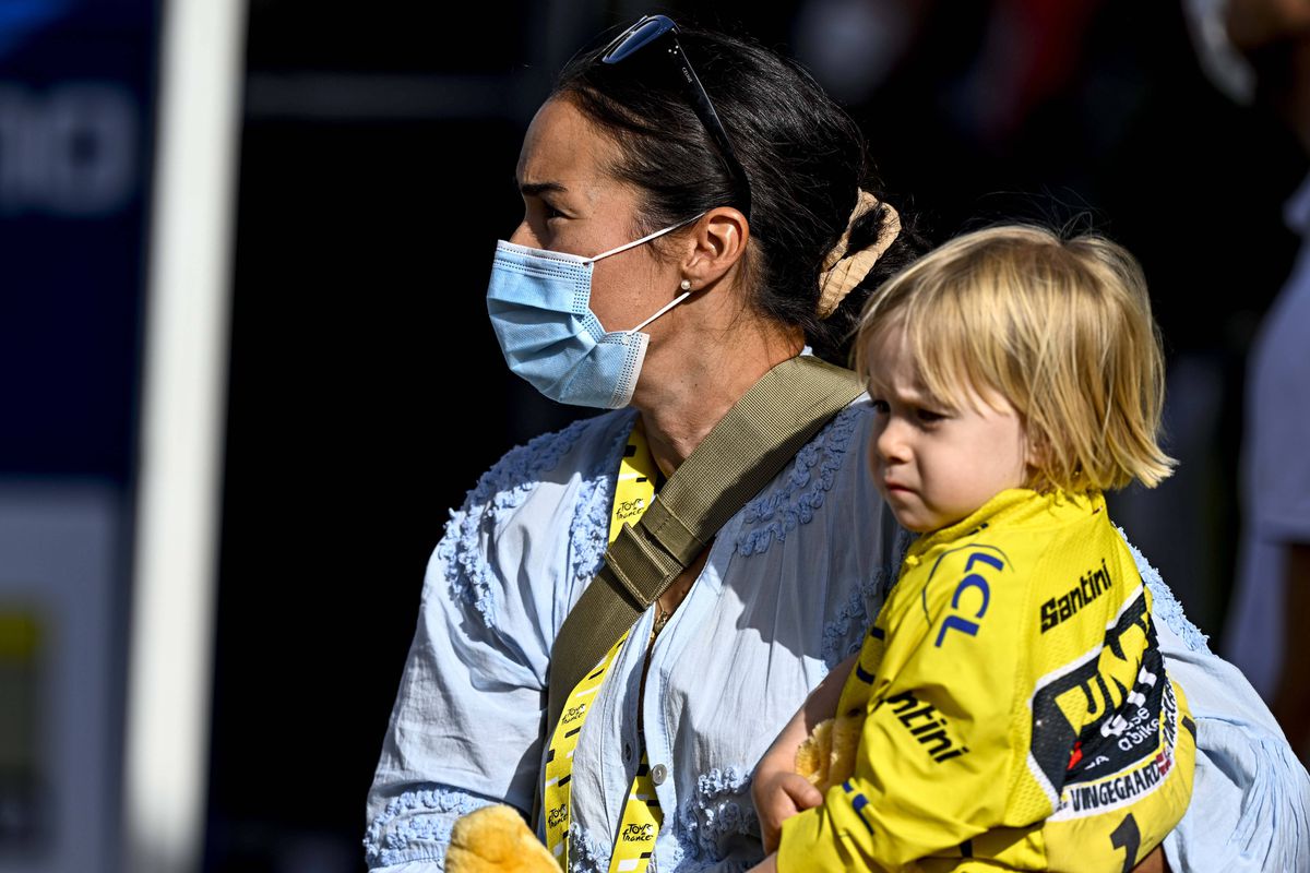 Jonas Vingegaard și soția lui