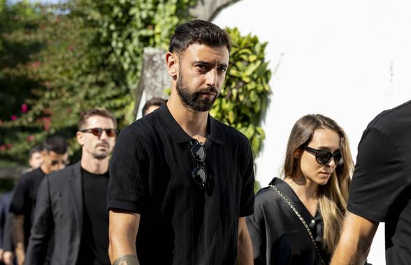 Decizia lui Manchester United, după ce Bruno Fernandes și Diogo Dalot au fost la înmormântarea lui Diogo Jota