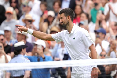 Novak Djokovic, calificare în „sferturi” la Wimbledon/Foto: Getty Images