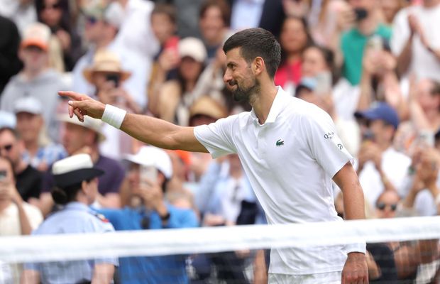 Novak Djokovic s-a calificat în „sferturi” la Wimbledon și apoi i-a făcut un compliment lui Roger Federer: „Am rupt blestemul”
