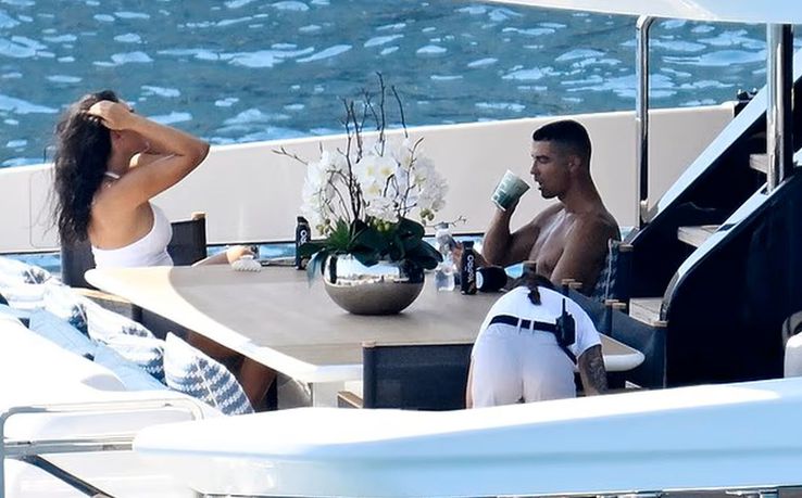 Cristiano Ronaldo, vacanță în Mallorca în ziua înmormântării lui Diogo Jota. FOTO: Dailymail
