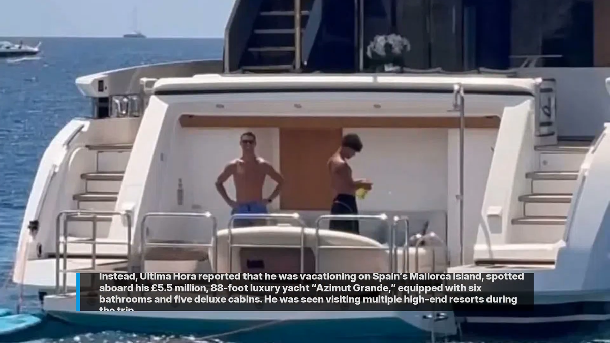 Cristiano Ronaldo, vacanță în Mallorca în ziua înmormântării lui Diogo Jota