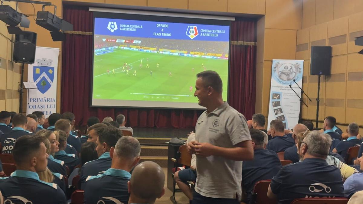 Radu Petrescu și Andrei Chivulete au picat testele CCA! Imagini în premieră din noul HUB al arbitrajului video