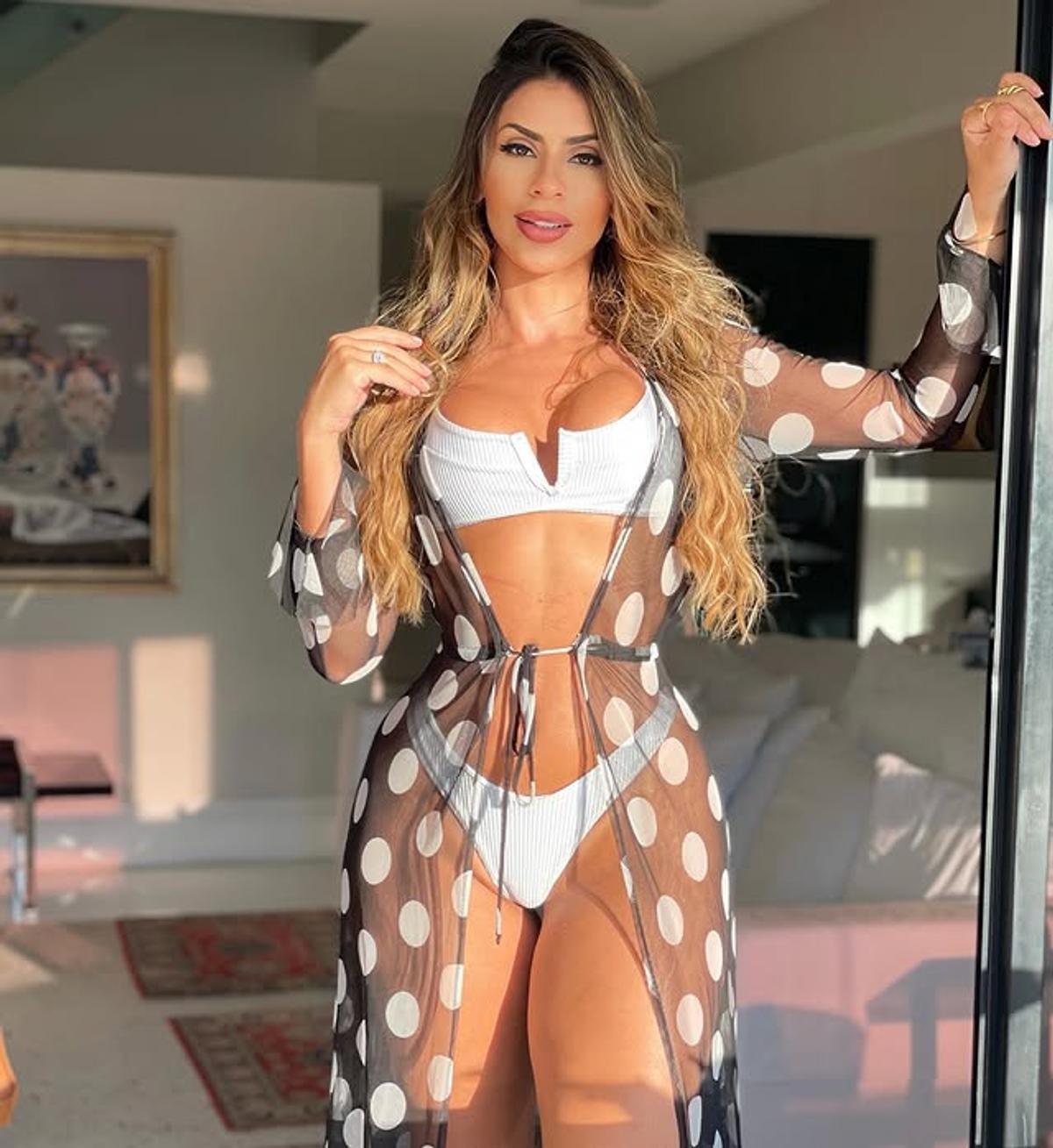 Clara Brasil, iubita fostului președinte CBF, Marco Polo Del Nero/ Foto: Instagram