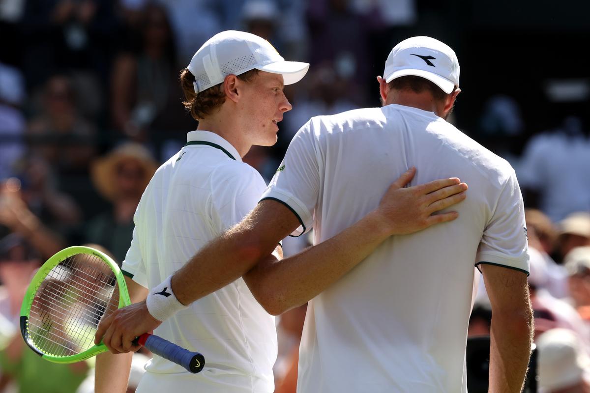 Jannik Sinner l-a învins pe Jan-Lennard Struff la Wimbledon