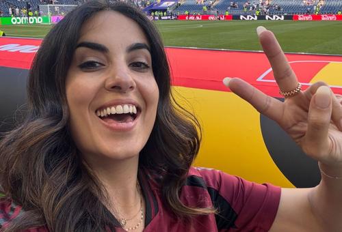 Francesca Brienza, soția selecționerului Belgiei, Rudi Garcia / Foto: Instagram