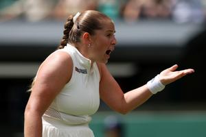 Jelena Ostapenko, implicată într-o nouă controversă la Wimbledon: „Învață să pierzi”