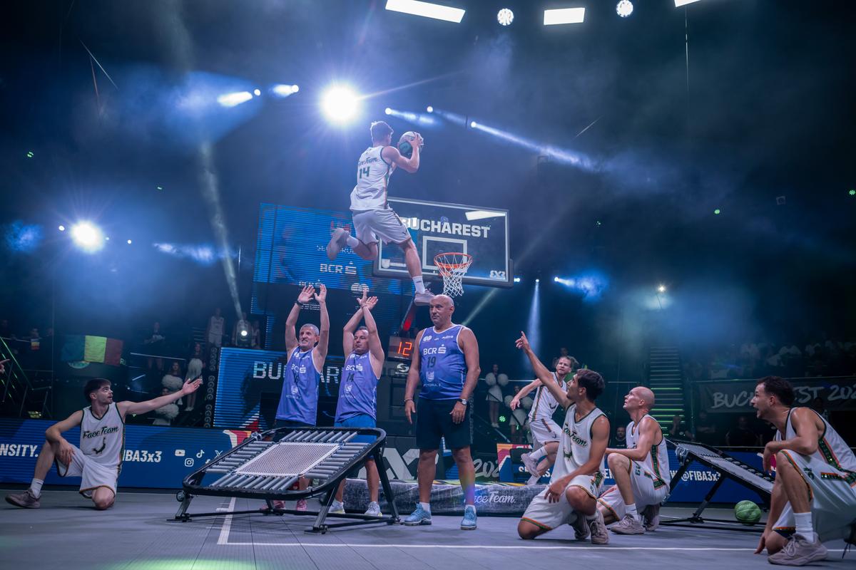 Spania victorioasă la București, Rapid în semifinale » Cinci zile de baschet 3x3 la Circul Metropolitan