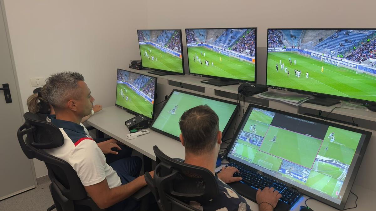 Radu Petrescu și Andrei Chivulete au picat testele CCA! Imagini în premieră din noul HUB al arbitrajului video