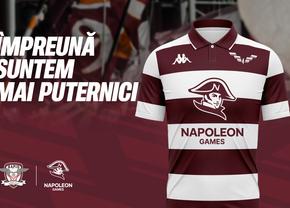 Napoleon Games devine partenerul principal al FC Rapid București