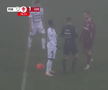 Cartonașul galben luat de Djokovic în Botoșani - CFR Cluj 0-1