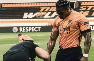 EUROPA LEAGUE. Rar vezi așa ceva! Secretul lui Adama Traore s-a aflat înainte de Wolves - Olympiakos » Imaginea VIRALĂ