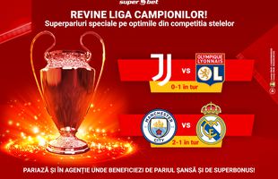 Liga Campionilor se întoarce! Prinde Supercotele Speciale la cea mai tare competiție din fotbal!