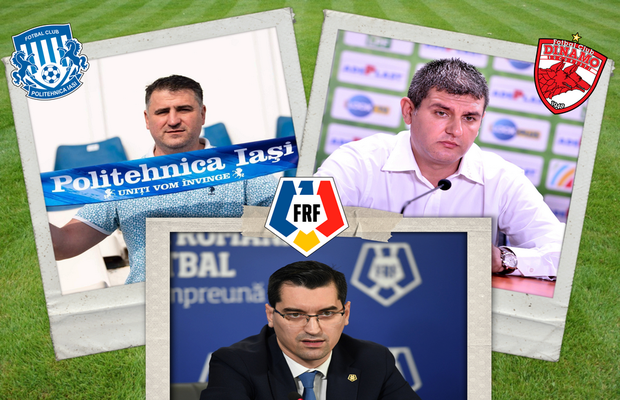 EXCLUSIV Ca-n vremurile Cooperativei: blat pe axa FRF-Dinamo-Poli Iași! Cum a jucat teatru Bălănescu